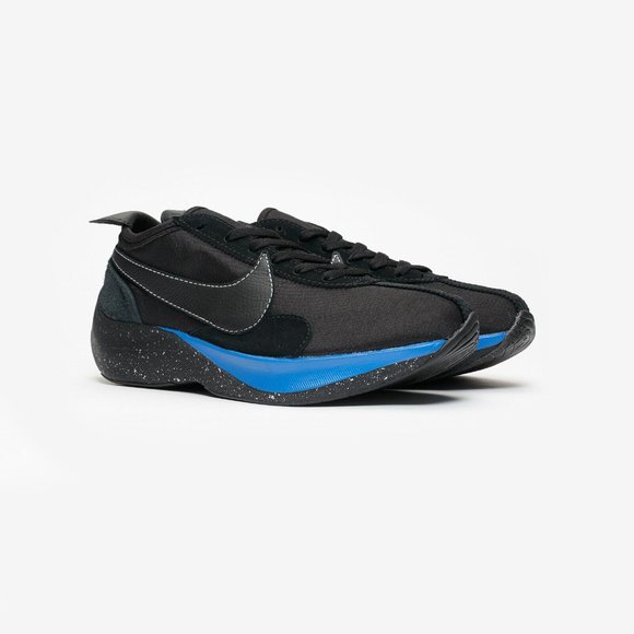 NEW Mens Size 9.5 Nike Moon Racer QS Black Suede Leather Sneakers BV7779-001 main image 5